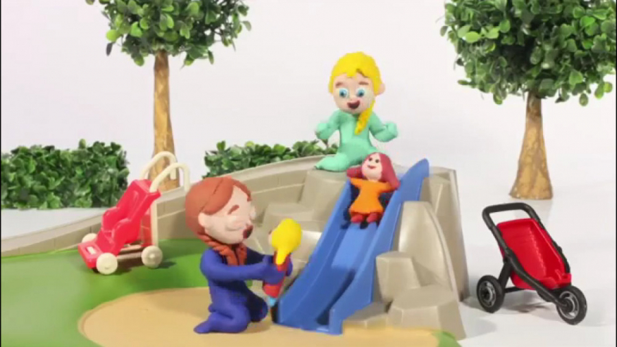 خمیربازی کودکانه السا انا