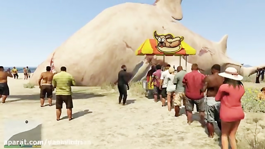 خفن ترین راز gta vکوسه بزرگ بی...