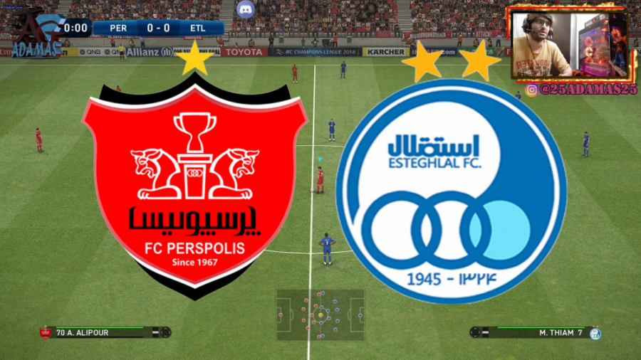 دربی خفن استقلال و پرسپولیس  ش...