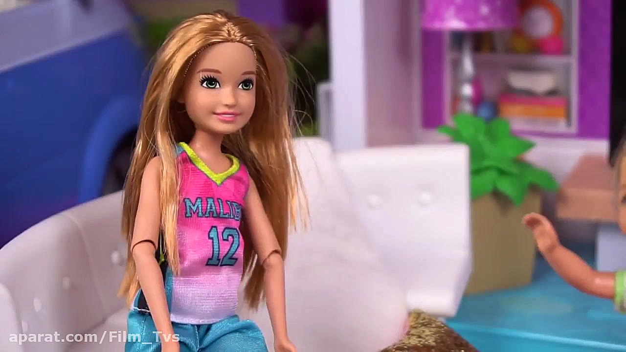 کارتون باربی  روتین شب خواهران...