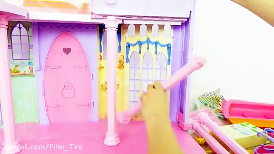 کارتون باربی  عروسک قلعه پرنسس...