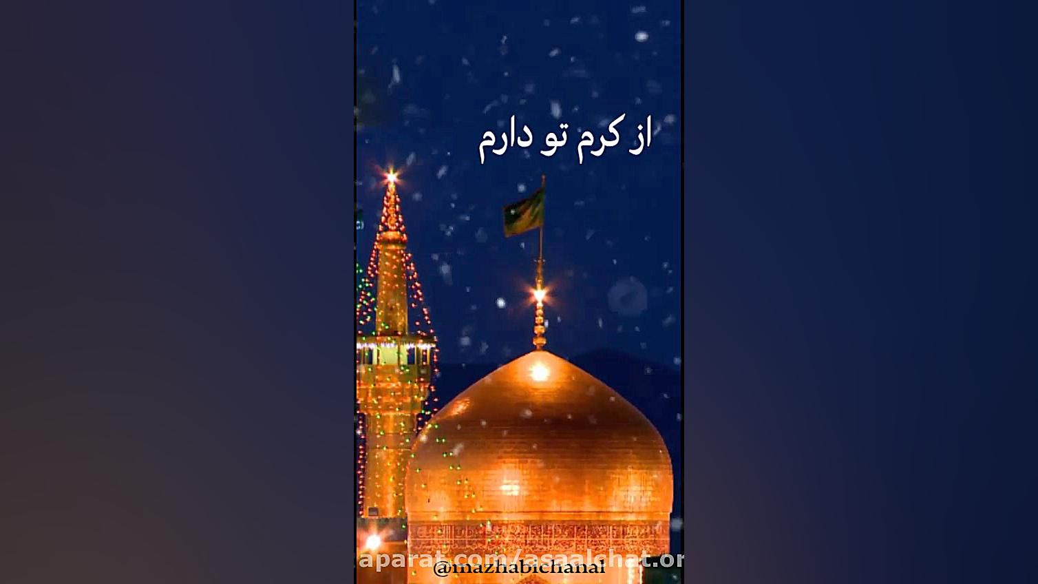 استوری شهادت امام رضا (ع)