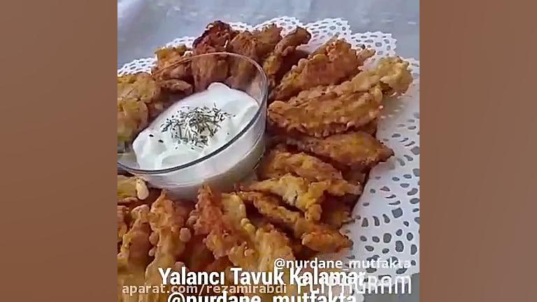 مرغ سوخاری به روش رستورانی