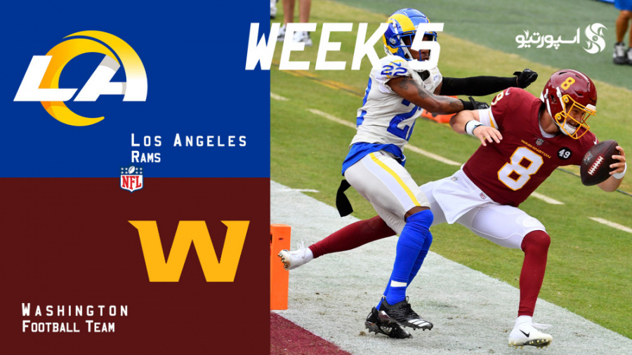 خلاصه دیدار واشنگتون فوتبال تی...