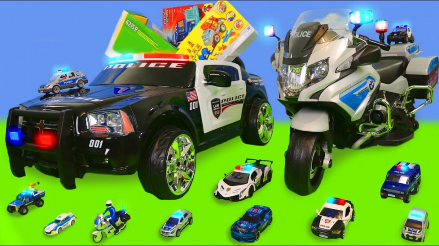 اتومبیل های پلیس، وسایل نقلیه...