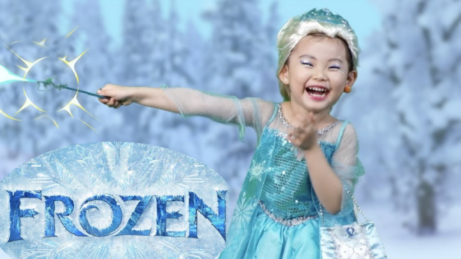 میکاپ و لباس به سبک السا فروزن