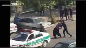 درگیری نیروی انتظامی با اوباش