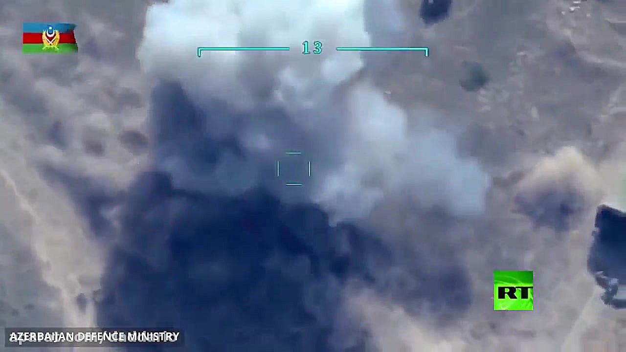 حمله پهبادی به تجمع سربازان ار...