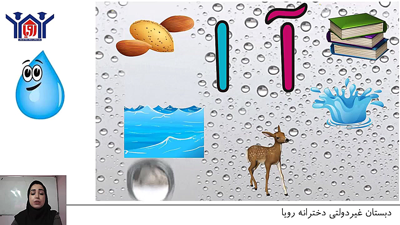 آموزش فارسی پایه اول  نشانه (آ...