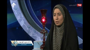 شعرخوانی ندا نوروزی در رثای حض...