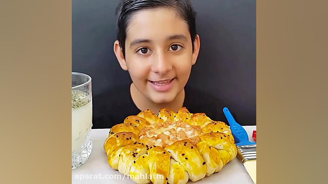 چالش غذاخوري ايراني  خوردن فست...