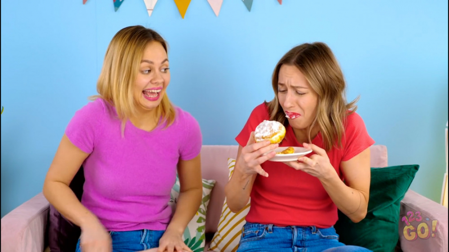 شوخی های غذایی خنده دار با دوس...