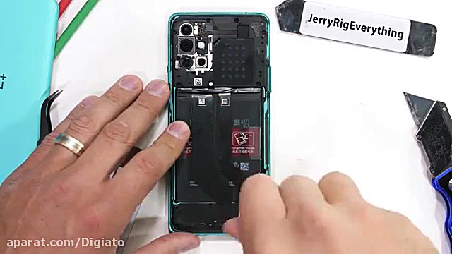 ویدیو کالبدشکافی وان پلاس 8T ا...