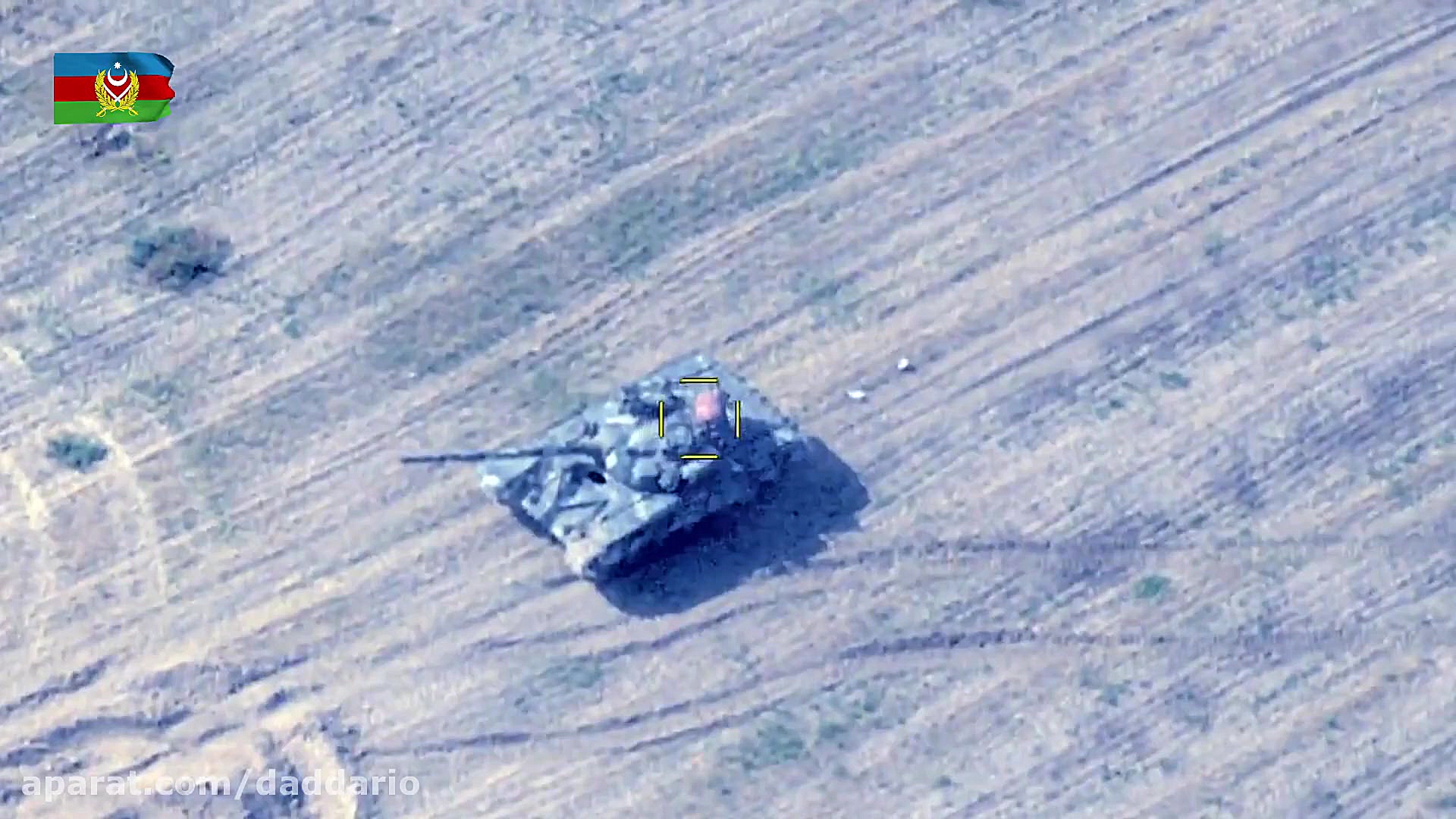 انهدام تانک های ارتش ارمنستان...