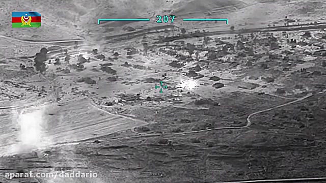 انهدام توپخانه های ارمنستان تو...