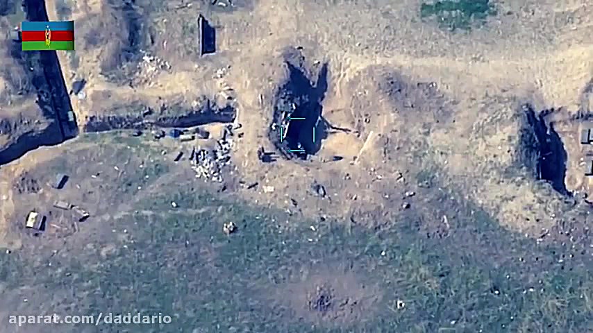 حملات پهبادی سنگین ارتش آذربای...