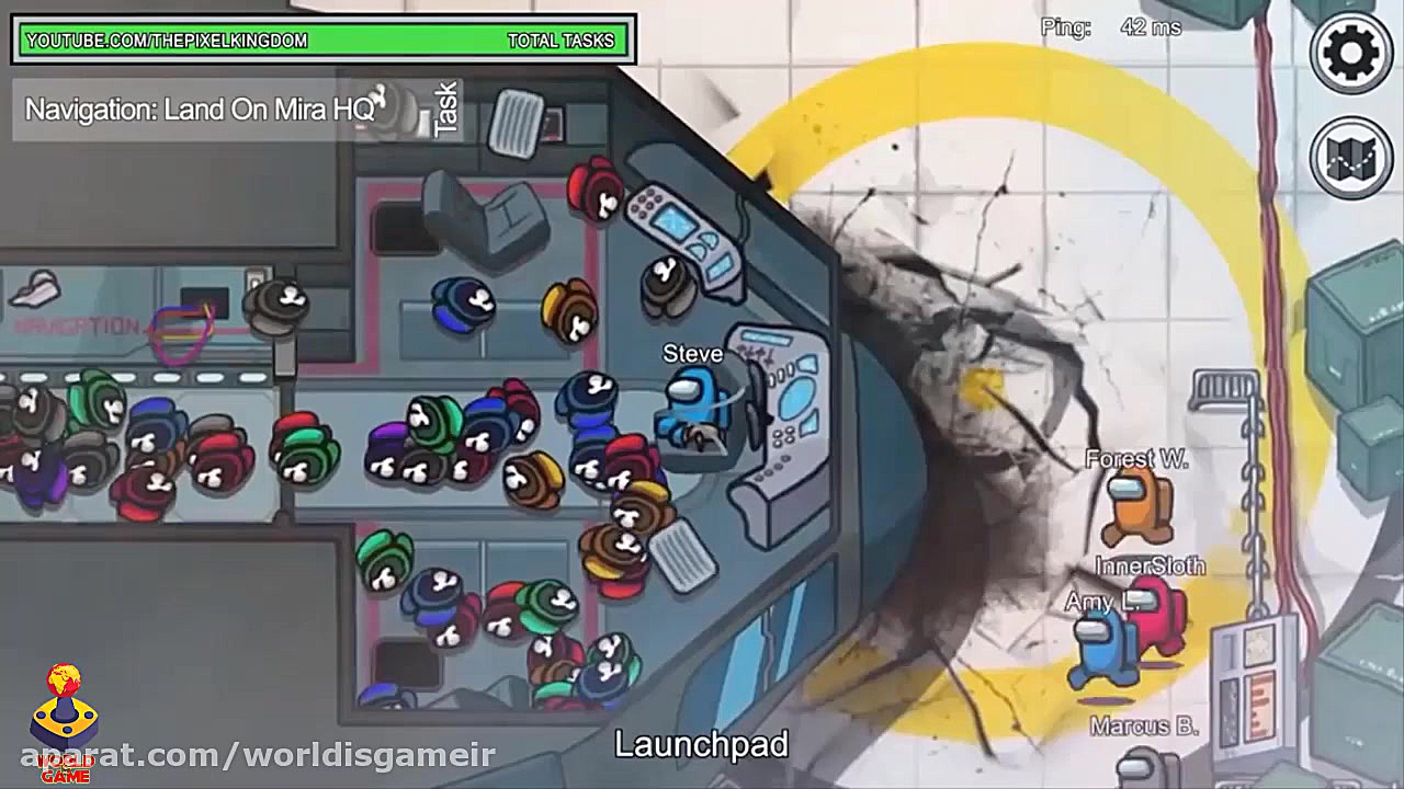 بازی جذاب among us