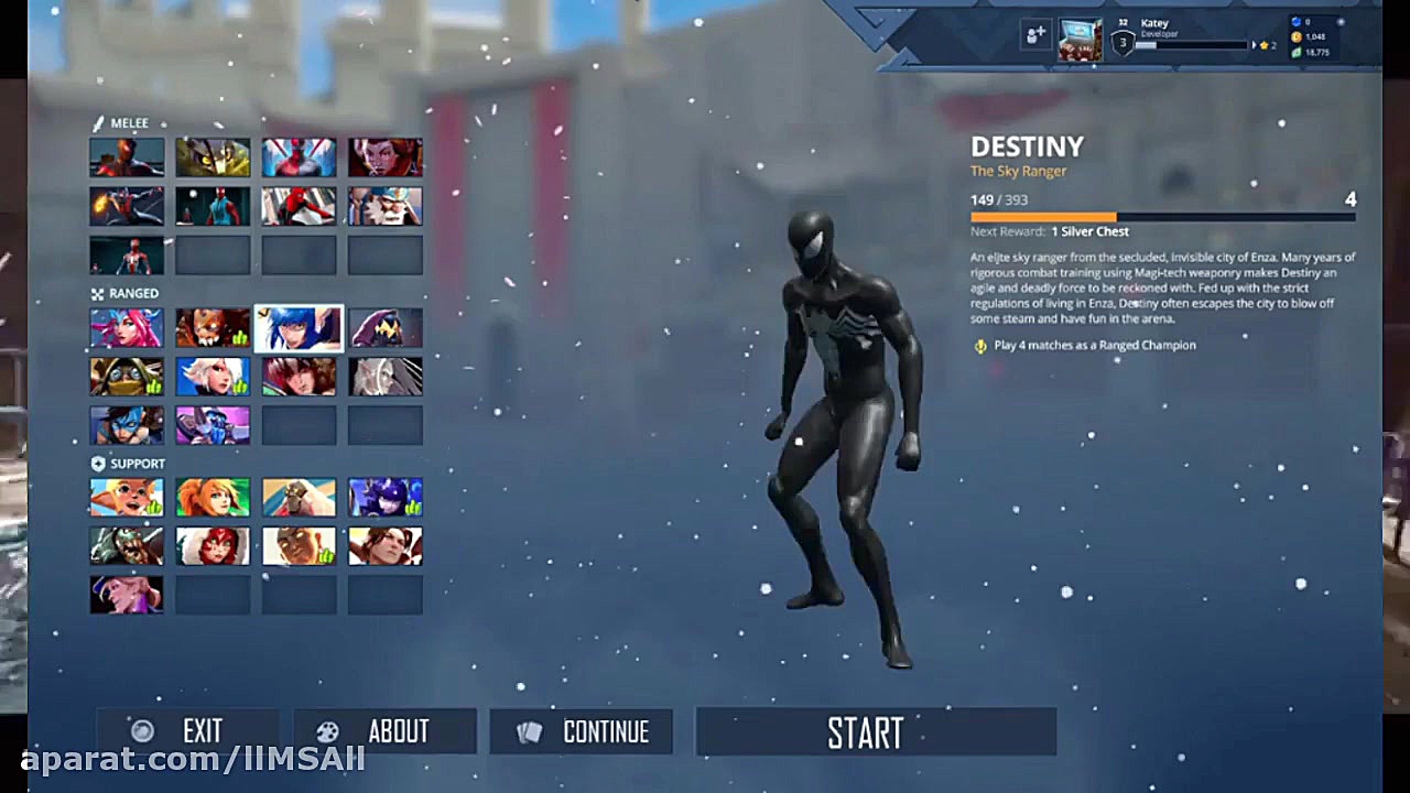 بازی مرد عنکبوتی در جنگ ستارگا...