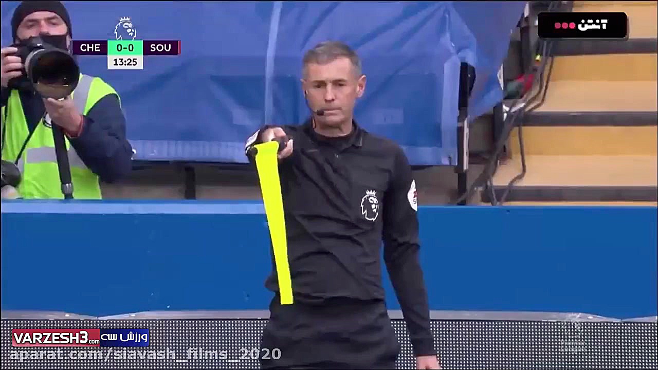 خلاصه بازی چلسی 3  ساوتهمپتون...