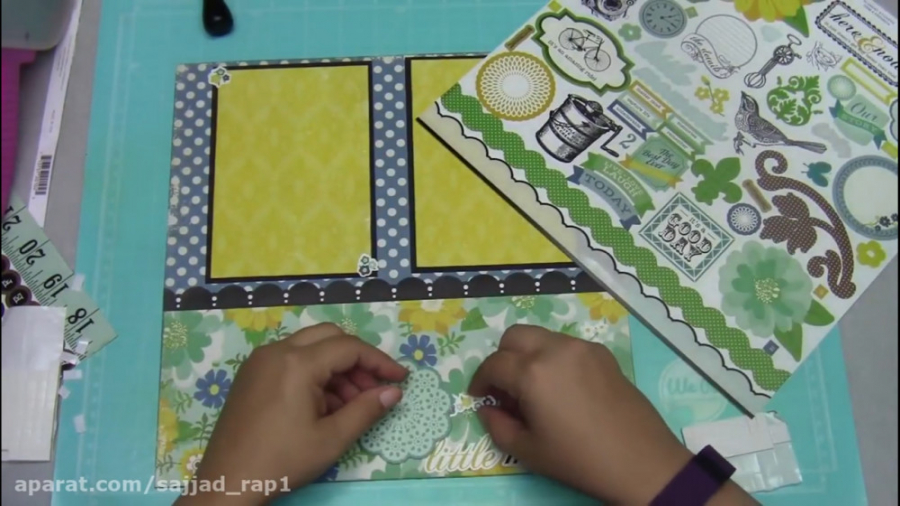 ساخت اسکرپ بوک های زیبا