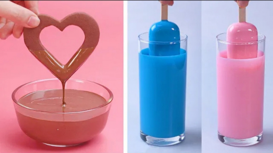 دستور پخت کیک های شکلاتی با شک...