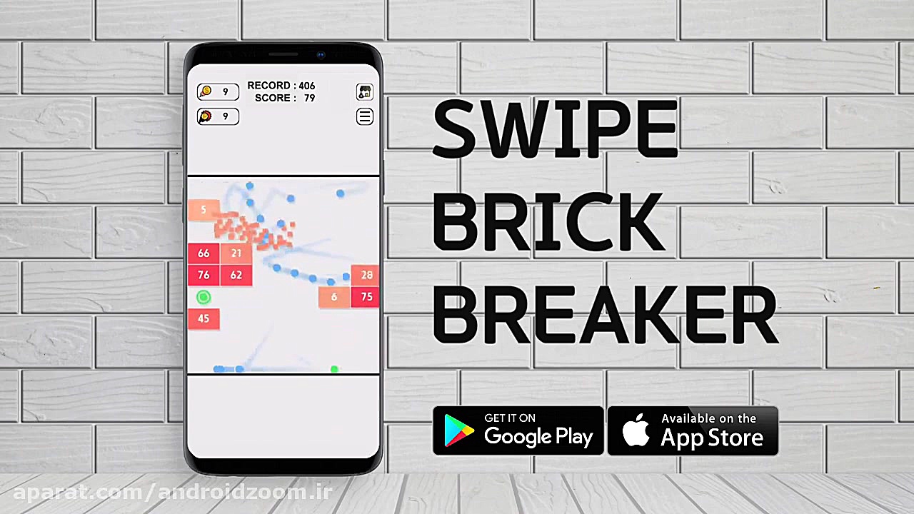 دانلود Swipe Brick Breaker v1....