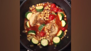 یک تابه مراکش مرغ   (One pan M...