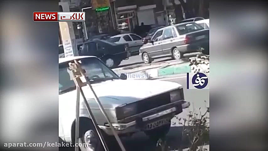 لحظه سرقت مسلحانه از یک طلافرو...