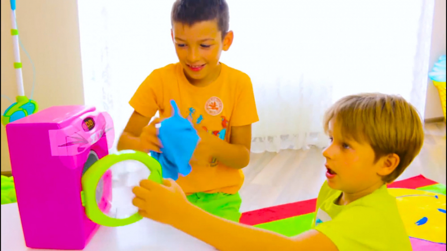 مکس و فیلیپ  داستان لباس شویی...