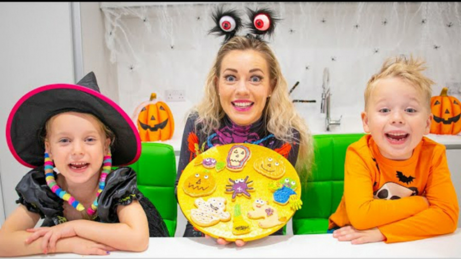گبی و الکس : پخت کوکی هالووین