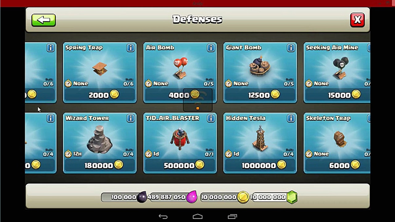 hack clash of clans no root