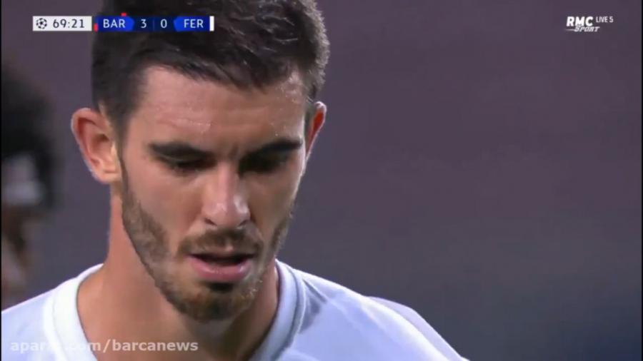 گل فرنس واروش به بارسلونا ( تو...