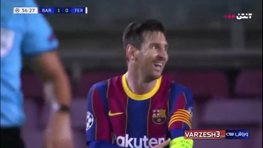 خلاصه بازی بارسلونا 5  فرانس و...