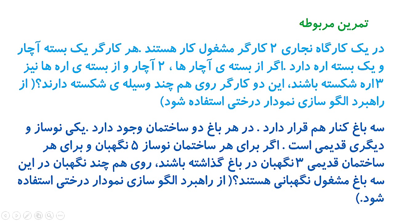 تدریس ریاضی فصل دوم صفحه ی 27...