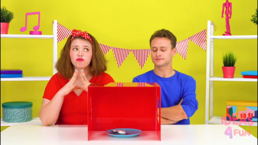 چه چیزی در جعبه است؟!  چالش جع...