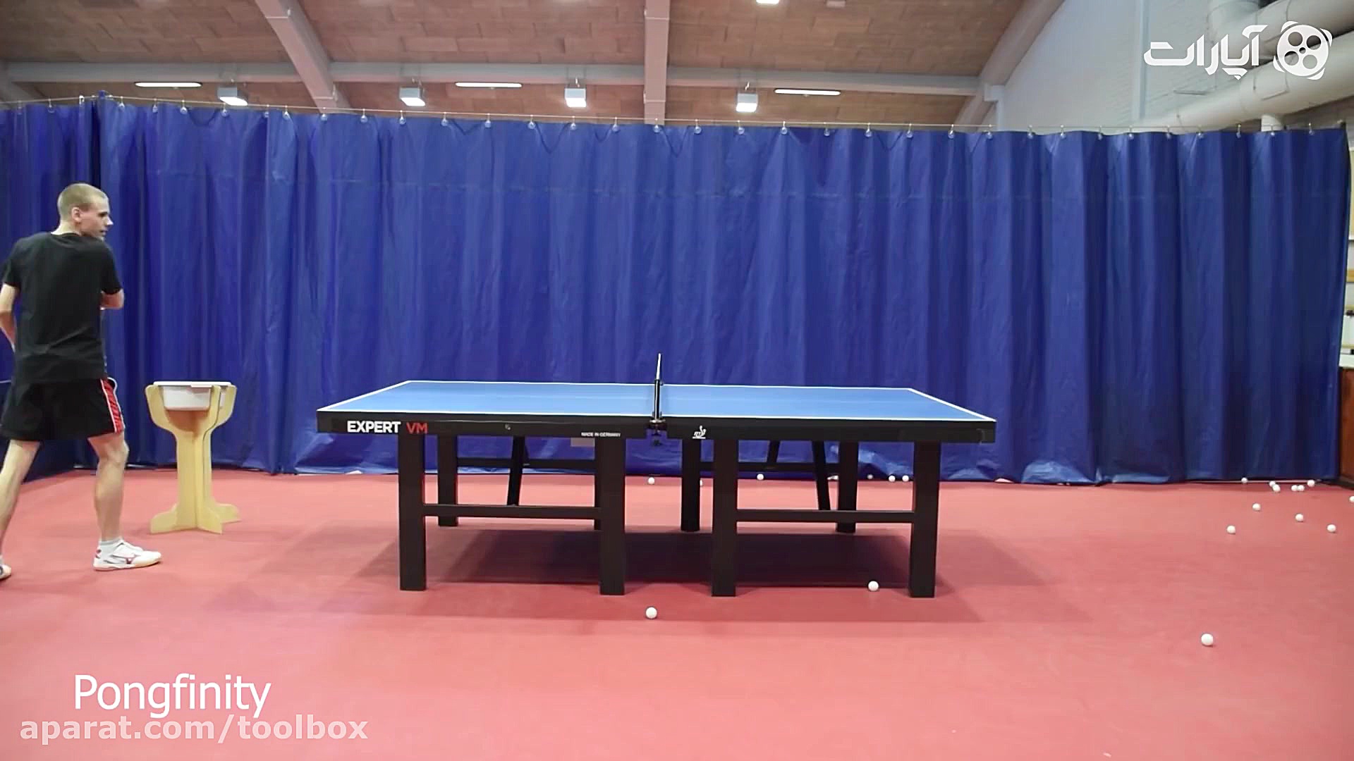 پینگ پنگ نمایشی و هنرمندانه