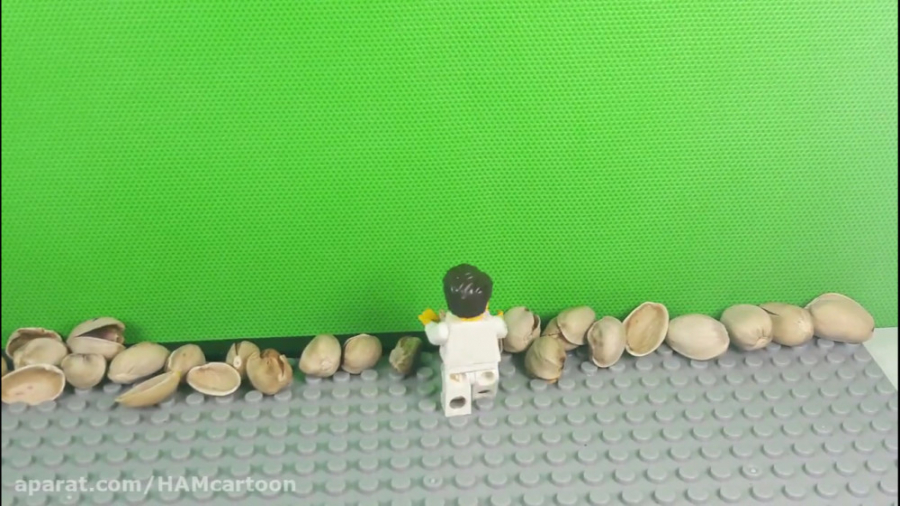 استاپ موشن لگو پسته
