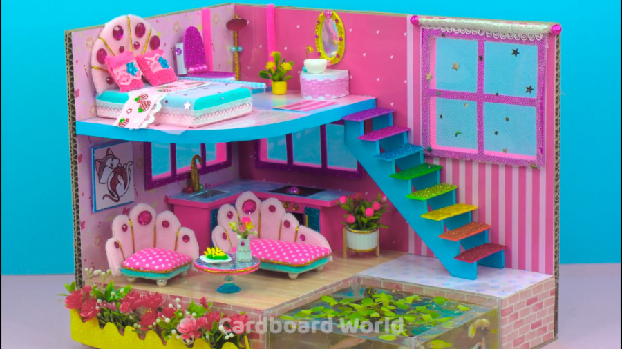 کاردستی هنری  نحوه ساخت خانه م...