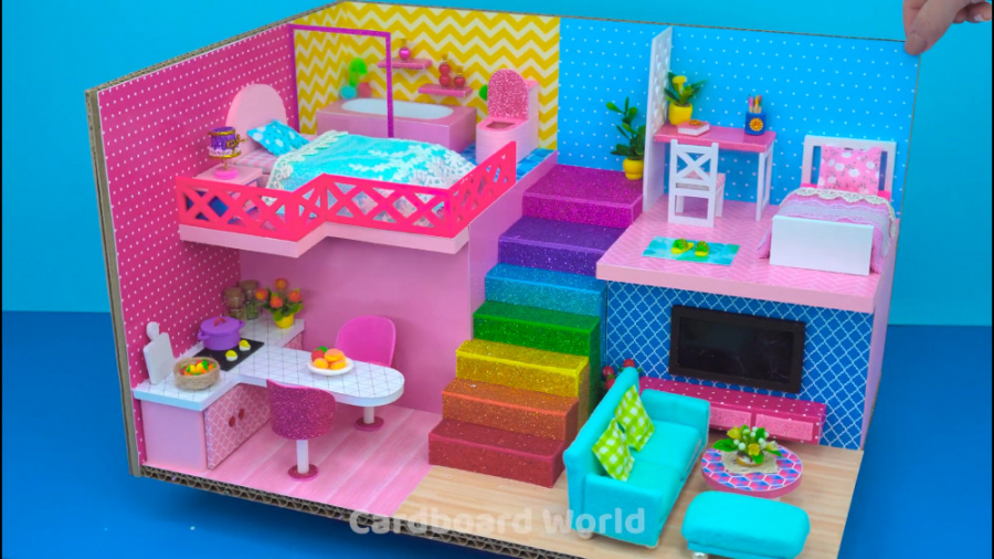 کاردستی هنری  نحوه ساخت خانه م...