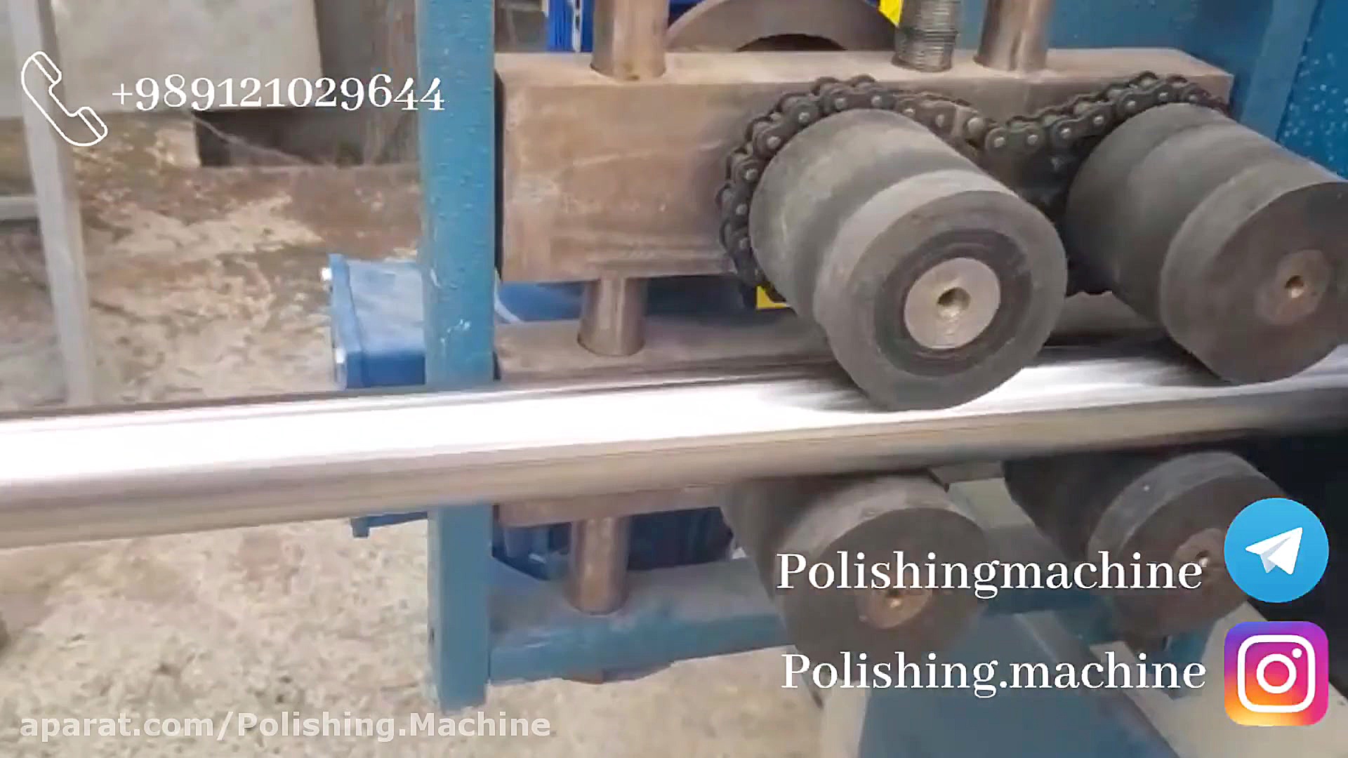 پولیش لوله استیل دکوراتیو