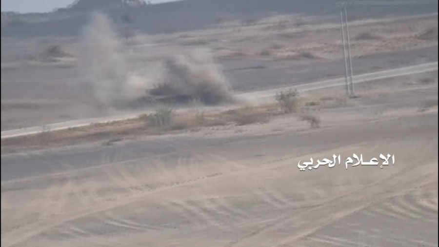 نجران  اعطاب دبابة ابرامز للجي...