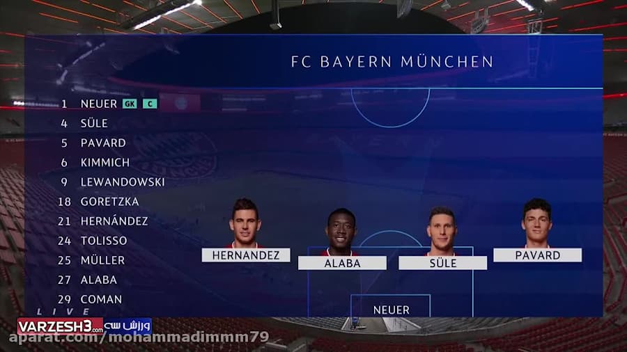 خلاصه بازی بایرن مونیخ 4  اتلت...