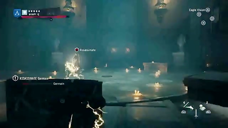 مرحله اخر اساسینس کرید یونیتی...