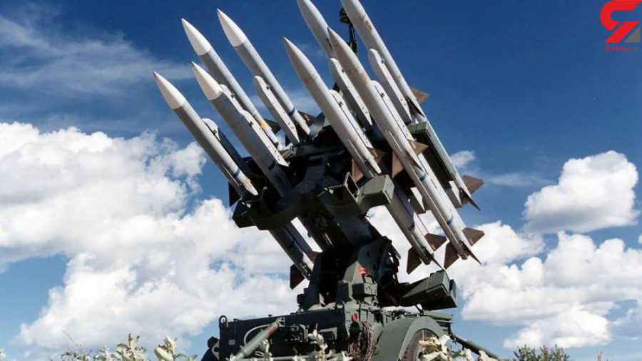 غرش موشک های پدافندی در آسمان...