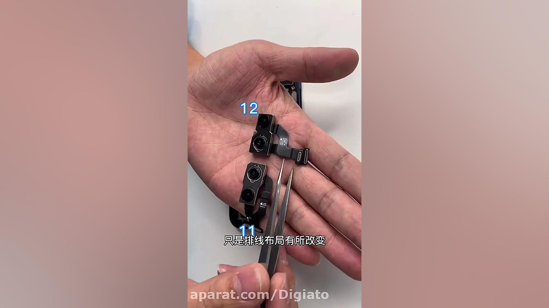 آنباکس و کالبد شکافی آیفون 12