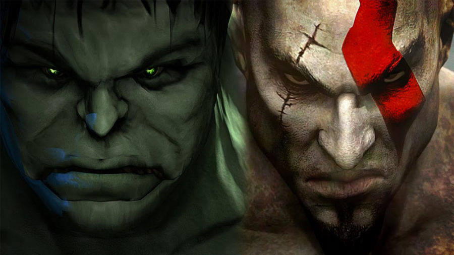 مبارزه هالک و ثور با کریتوس خد...