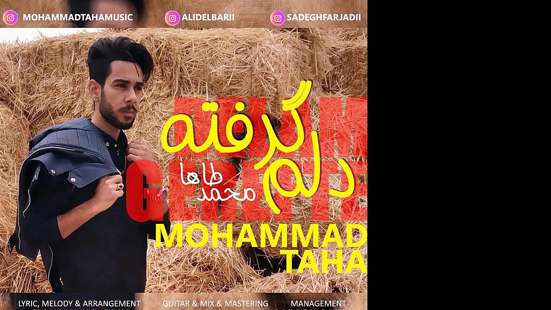 آهنگ جدید محمد طاها به نام دلم...