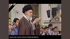 امام خامنه ای(نماز خواندن امام...