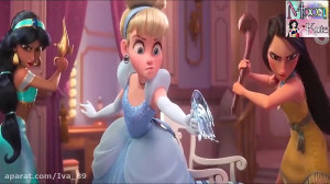 مرینت در کنار پرنسس های دیزنی