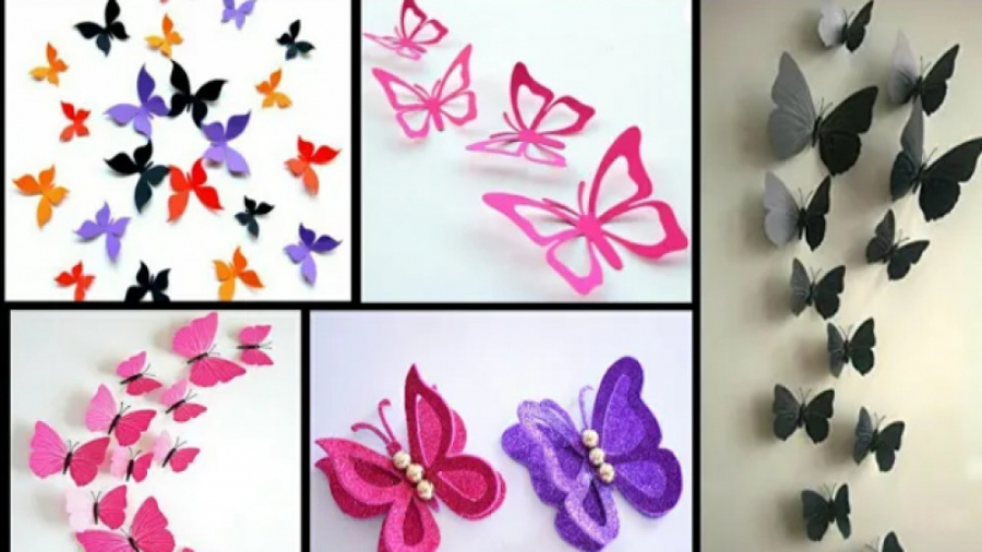 ۵ ایده جالب برای ساخت پروانه ب...